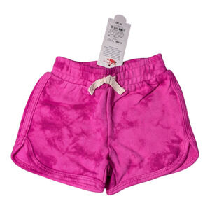 Cat & Jack- Baby Shorts - Dark Pink Tie Dye Color - Size 0-3 months- New w/tags